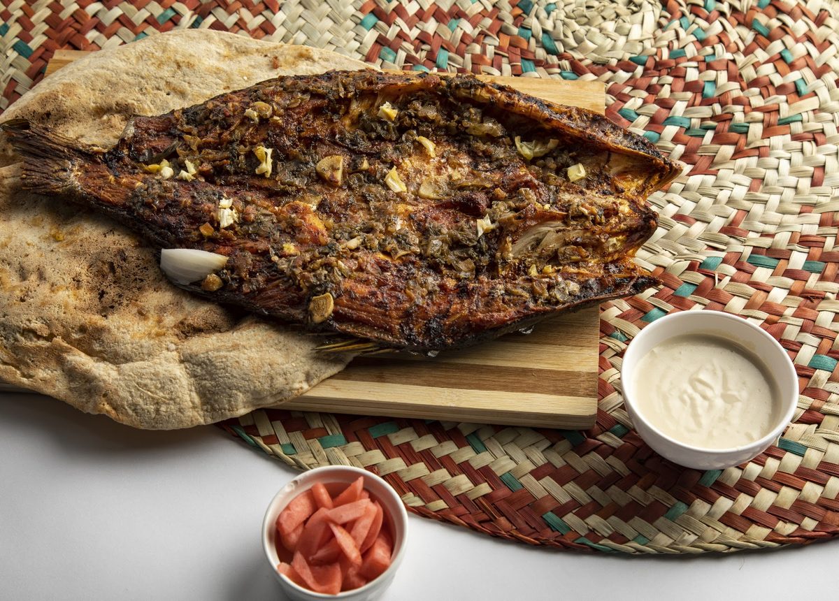 مطبخ أم سارة — السمك المشوي